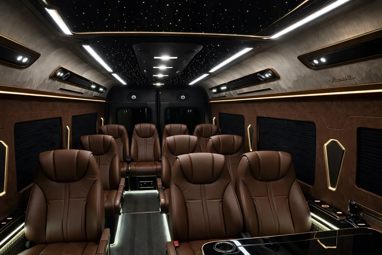 Sprinter kahve deri iç mekan